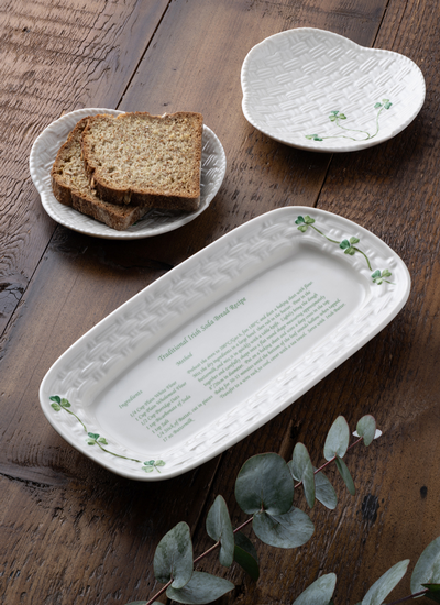 Shamrock Tray - Irish Soda Bread Recipe